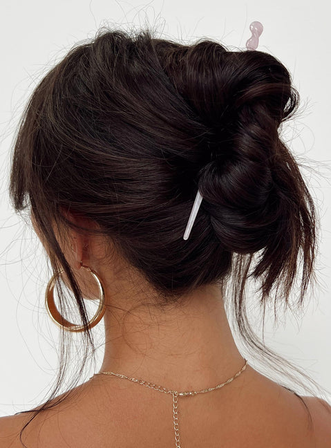 Pink hair pin Lightweight