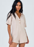 Kegan Romper Beige