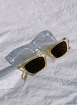 The Octavia Sunglasses Clear