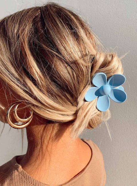 Last Summer Hair Clip Blue