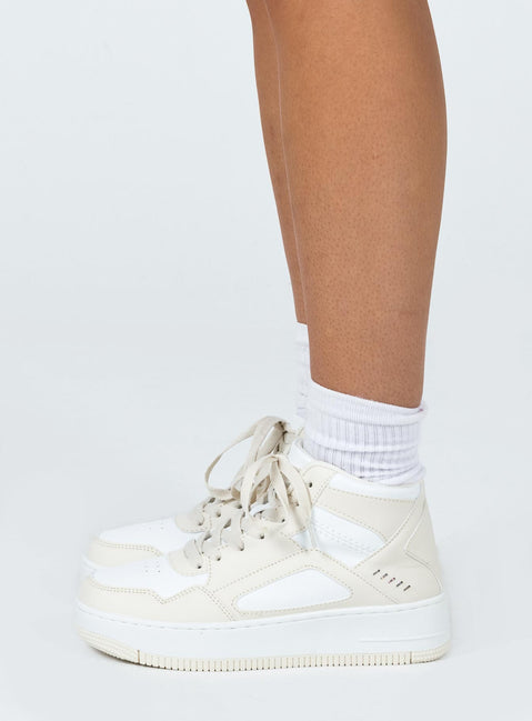 Rylee Sneakers Beige / White