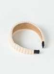 Headband Knit material Lightweight