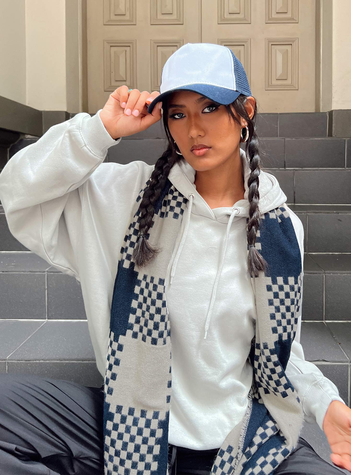 Voce Hoodie Grey Princess Polly  long 