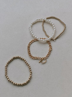Booker Bracelet Pack Gold
