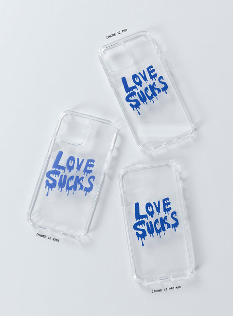 Love Sucks iPhone Case Multi