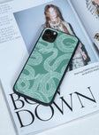 Serpent Twist iPhone Case