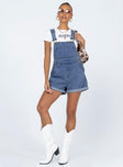 Kacey Overalls Blue Denim