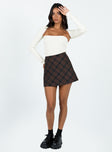 product Fike Mini Skirt Charcoal Princess Polly  Mini Skirts 