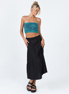 product Princess Polly Sleeveless Square Neck  Jovi Top Blue / Green