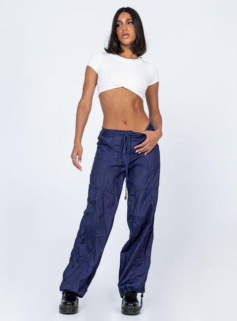 front view of model wearing Princess Polly Brookfield Top White Short Sleeves Crew Neck 