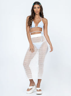 product Golda Crochet Maxi Skirt White Princess Polly  Midi Skirts 