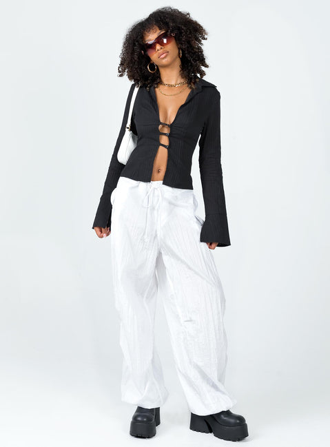 product Princess Polly Full Sleeves High Neck  Nial Long Sleeve Top Black