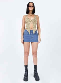 product Princess Polly Sleeveless Scoop Neck  Motel Arumi Top Mix Space Dye Multi