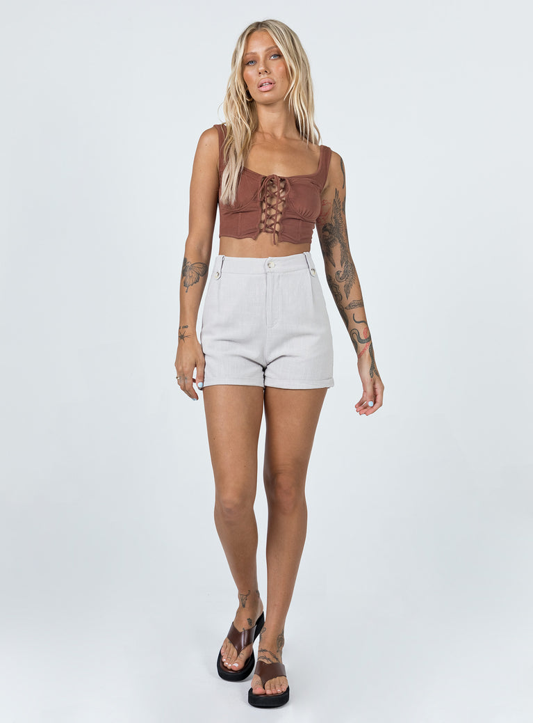 Jasyra Shorts Grey