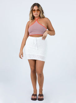 product Avoca Mini Skirt White Princess Polly  Mini Skirts 