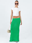 product Belle Knit Maxi Skirt Apple Green Princess Polly  Maxi 