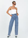 product Princess Polly High Waisted  Calcetto Wide leg Denim Jean