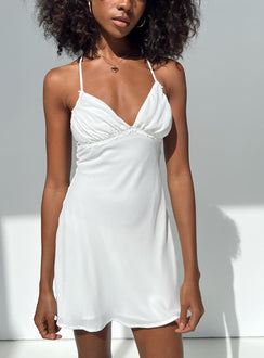 product Princess Polly High Neck  Maylor Mini Dress White