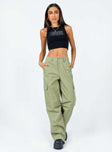 product Princess Polly Low Rise Pants Low Rise Pants Low Rise Pants  Fallout Mid Rise Cargo Pants Green