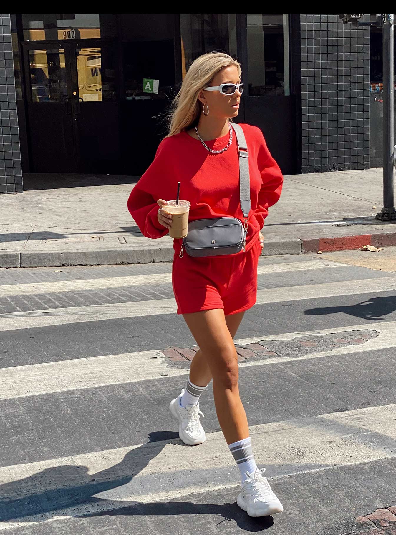 Amato Sweatshirt Red Princess Polly  long 