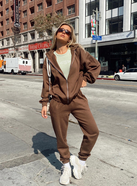 product Princess Polly  Renna Track Pants Brown