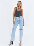 product Princess Polly High Waisted  Holland Jeans Denim Tall