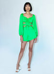 Paxton Romper Green