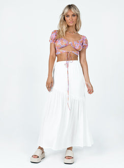 product Chels Asymmetric Maxi Skirt White Princess Polly  Maxi 