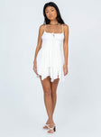 product Princess Polly Sweetheart Neckline  Barrett Mini Dress White