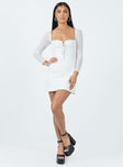 product Princess Polly High Neck  Stassie Mini Dress White