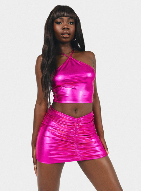 product Okinya Mini Skirt Pink Princess Polly  Mini Skirts 