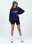 Chad Knit Sweater Navy Princess Polly  regular 