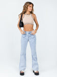 Princess Polly Mid Rise  Jemma Low Rise Bootcut Jeans