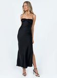 product Princess Polly Square Neck  Zeller Maxi Dress Black