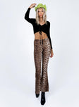 Princess Polly   Ashton Pants Leopard