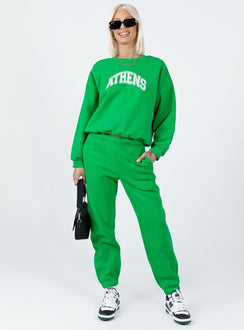 Athens Sweater Green Princess Polly  regular 