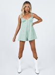 Harlie Romper Green