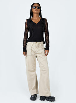 Schofield Sweater Black Princess Polly  regular 