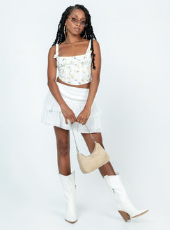 product Willo Mini Skirt White Princess Polly  Mini Skirts 