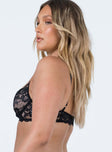 Gabriella Bralette Black