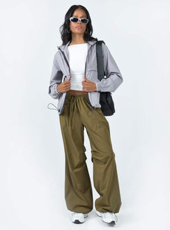 Spray jacket Drawstring neckline & waist  Zip front fastening  Twin hip pockets  Elasticated cuffs 