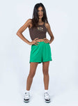 On Repeat Lounge Shorts Green