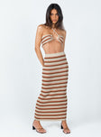 Melina Set Beige Stripe