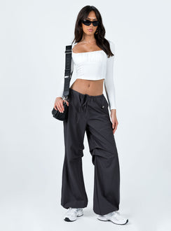 product Princess Polly Full Sleeves Square Neck  Cahill Long Sleeve Top White