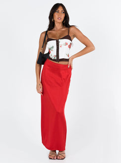 product Tamra Maxi Skirt Red Princess Polly  Maxi 