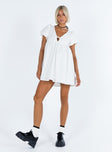 product Princess Polly V-Neck  Daxton Mini Dress White