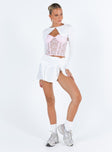 Alexanderson Cardigan White Princess Polly  Cropped 