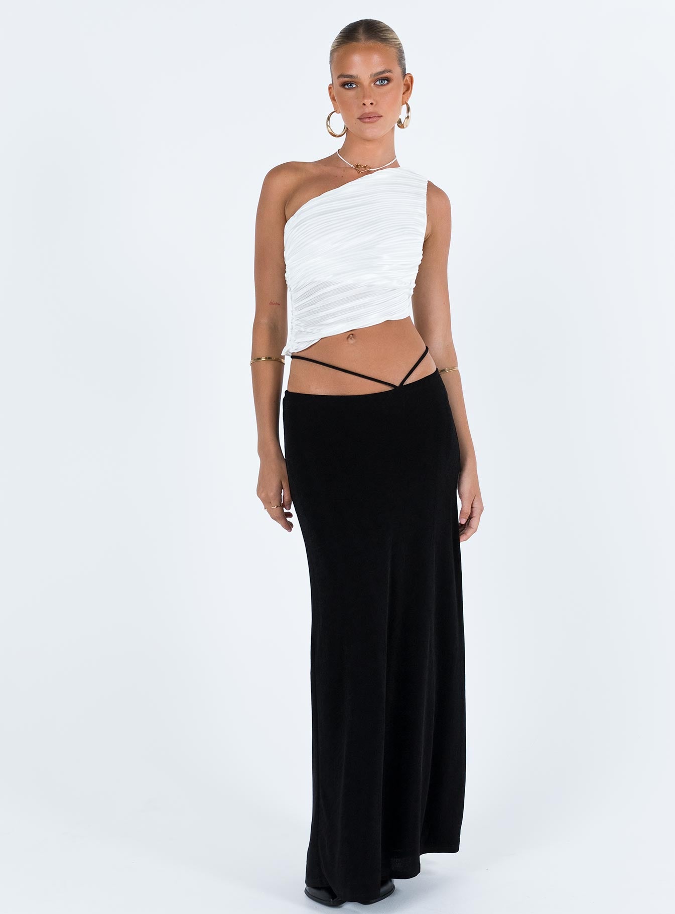 product Maisie Maxi Skirt Black Princess Polly  Maxi 