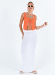 product Princess Polly Sleeveless Scoop Neck  Myall Top Orange