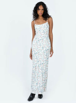 product Princess Polly Crew Neck  Fairholm Maxi Dress White / Floral